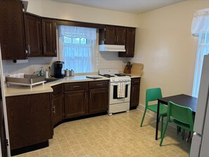 Microwave, oven, stovetop