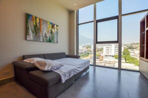 Studio, quang cảnh thành phố | Khu phòng khách