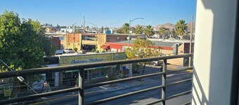 New centrally located apartment with balcony.