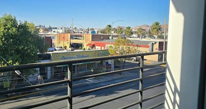 New centrally located apartment with balcony.