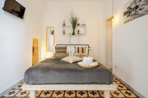 1 makuuhuone, silitysrauta/-lauta, ilmainen Wi-Fi, vuodevaatteet