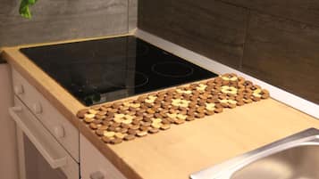 House (ThreeBedroom Holiday Home With Privat) | Private kitchen | Fridge