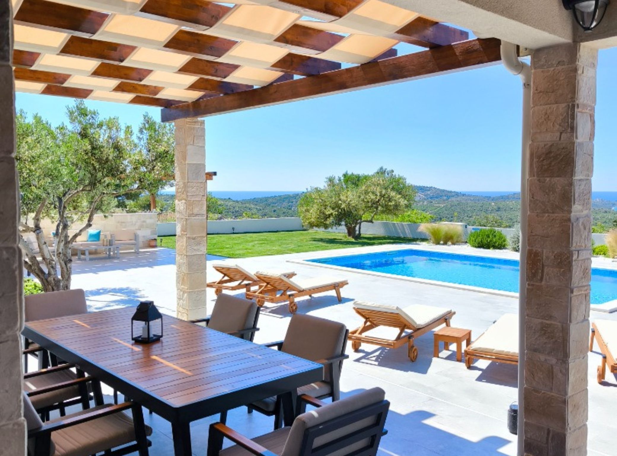 Hus (Three bedroom Villa with the pool) | Basseng