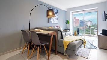 Apartment, Multiple Beds, Balcony, City View (815-Vita Polanco) | Living area