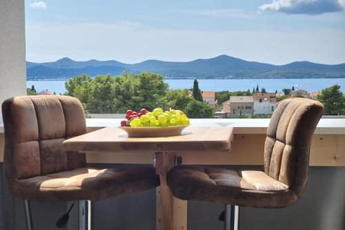 Studio (Studio Apartment with Loggia and SeaV) | Balkon