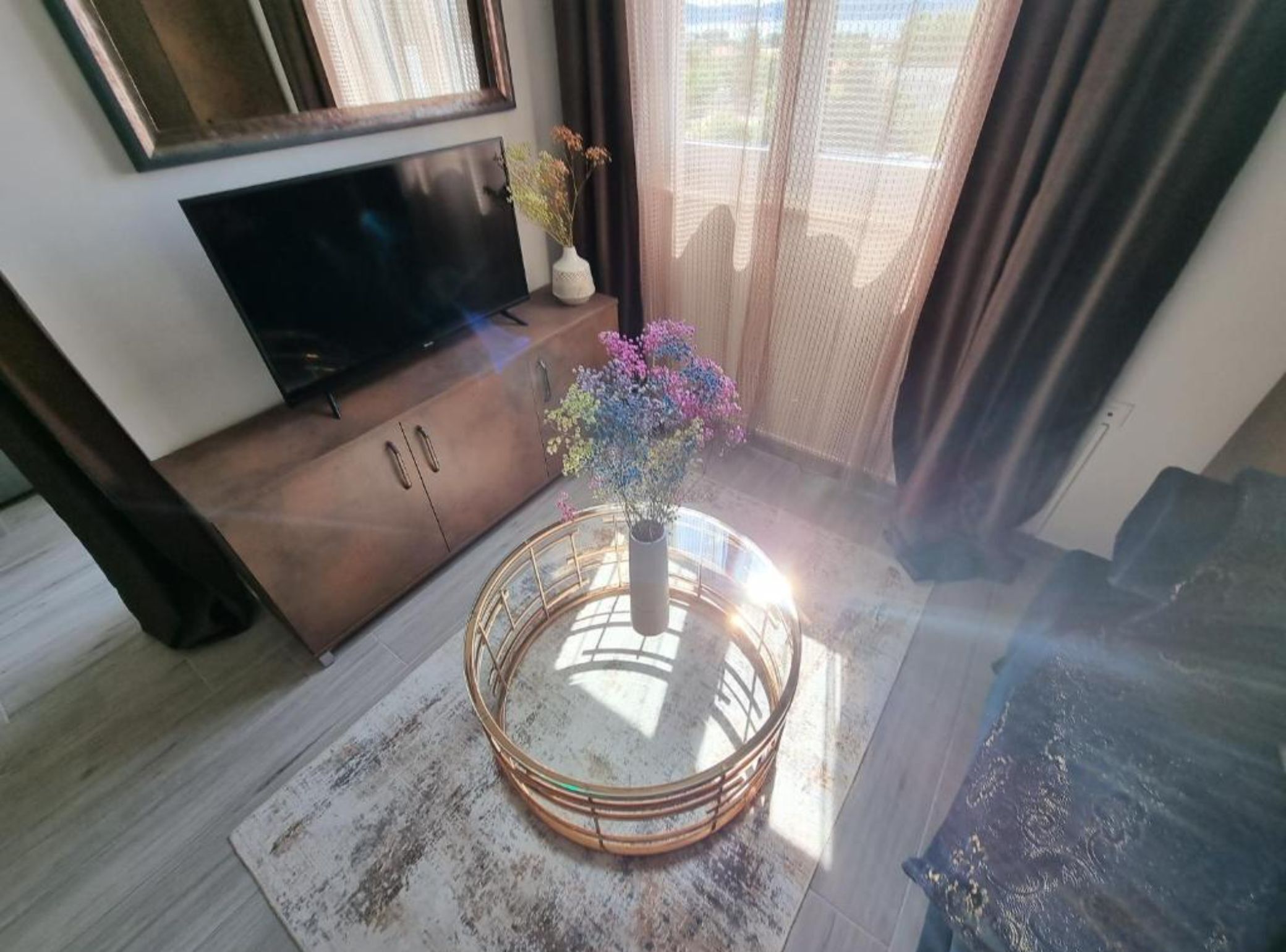 Studio (Studio Apartment with Loggia and SeaV) | Wohnzimmer