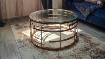 Studio (Studio Apartment with Loggia and SeaV) | Living room