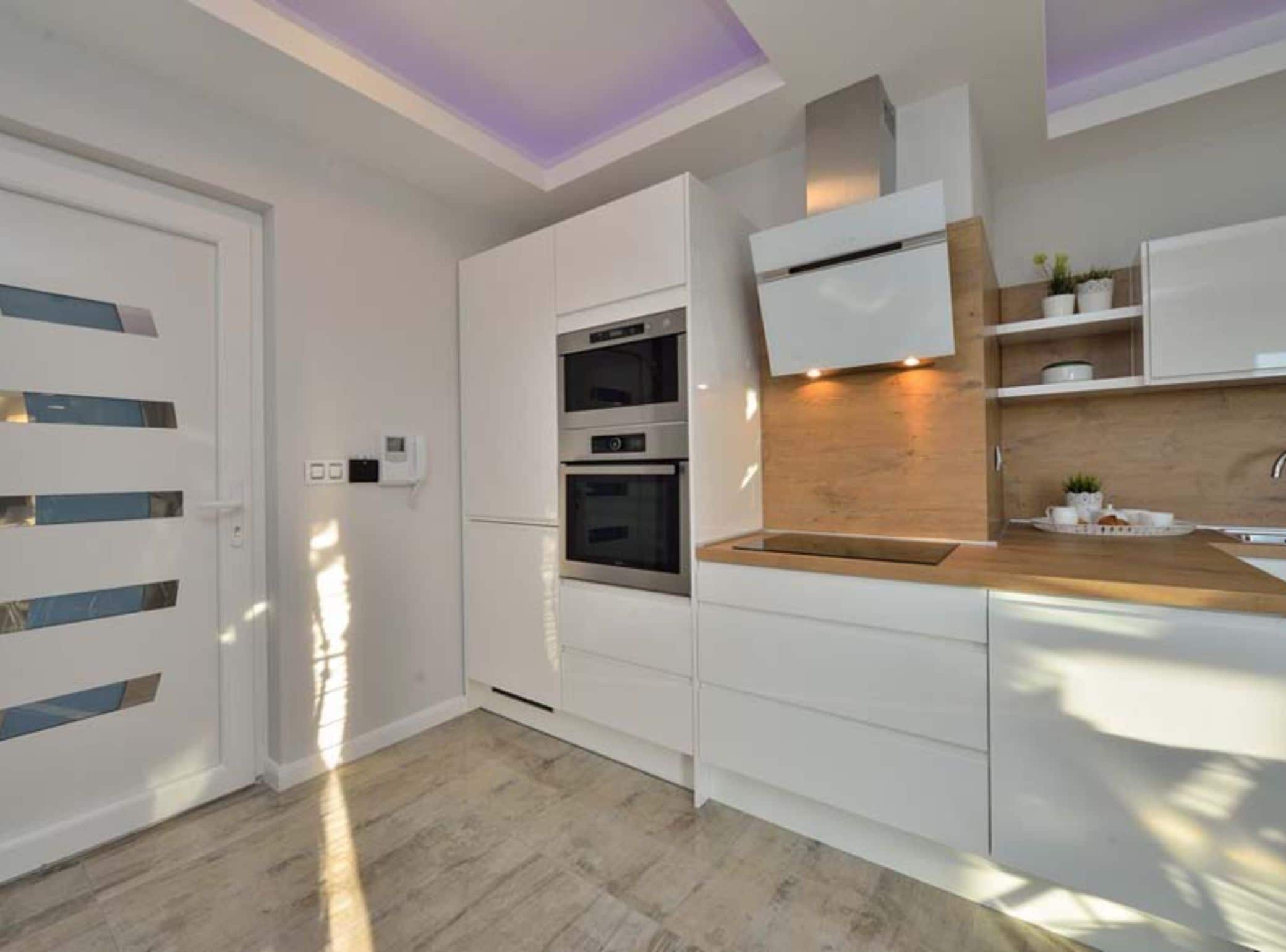 Apartment (Two Bedroom Apartment with Terrace 4) | Private kitchen | Fridge