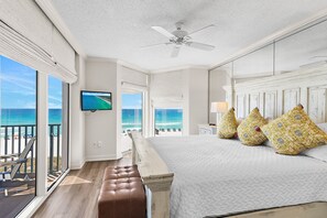 3 bedrooms, desk, iron/ironing board, travel cot - Jade East 420•Remodeled•Beachfront•Heated Pool/Spa•Beach Gear•Fitness Center (Destin)