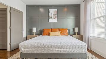 4 bedrooms, iron/ironing board, travel crib, WiFi