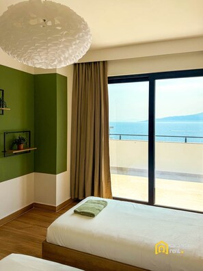 2 chambres, coffre-fort, fer et planche à repasser, Wi-Fi