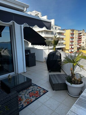Terrace/patio - Eva - Panoramic Penthouse (Sarandë)