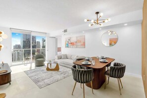 Interior - Remodeled Brickell Condo with Water View Balcony (Miami)