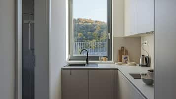 Apartamento superior, vista para a cidade