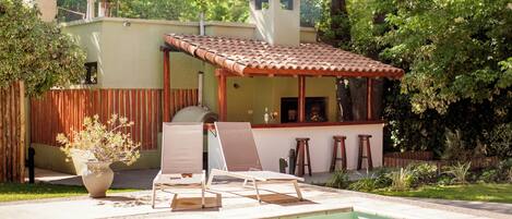 Seasonal outdoor pool