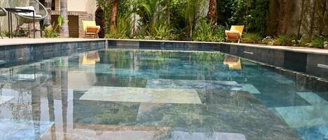 Außenpool, beheizter Pool