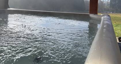 Chalet dans un écrin de verdure avec spa privatif