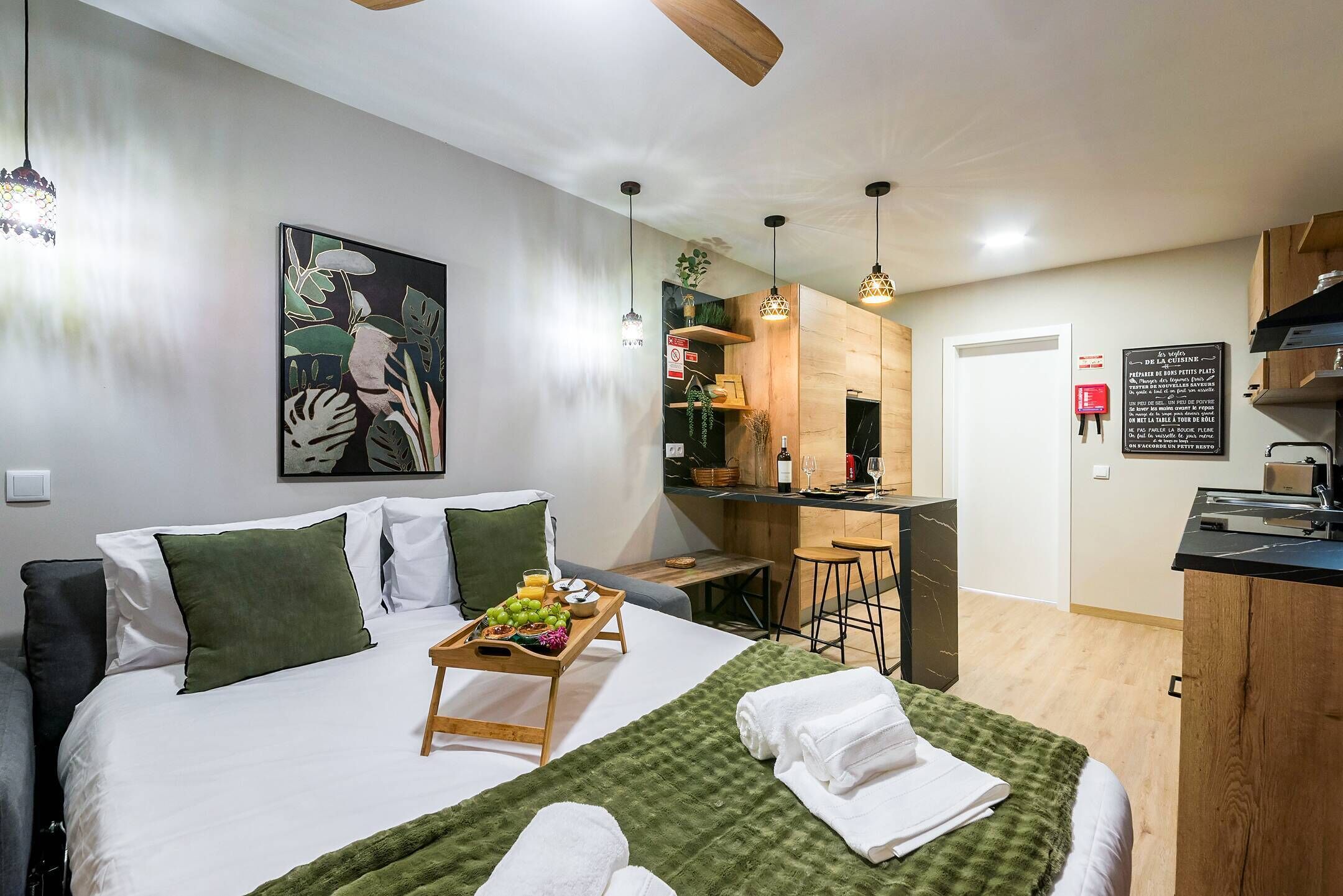 1 bedroom, iron/ironing board, travel cot, free WiFi