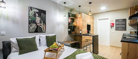 1 chambre, fer et planche Ă repasser, lit parapluie, Wi-Fi gratuit