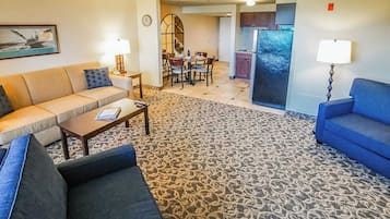 Televisie en een open haard