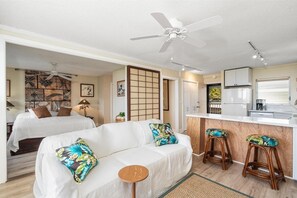 Condo, 1 King Bed with Sofa bed (Kailua Village#604) | Living area - Kailua Village#604 (Kailua-Kona)