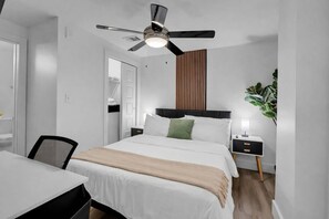 1 chambre, fer et planche à repasser, Wi-Fi, draps fournis