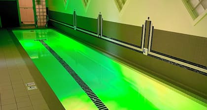 Comfortable, clean, and spacious home with heated indoor pool