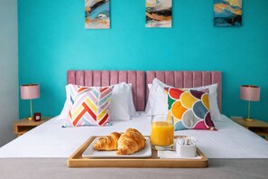 5 soverom, strykejern/-brett, wi-fi og sengetøy