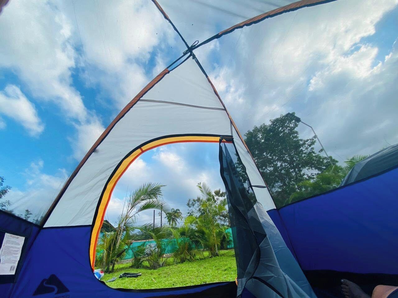 基本帳棚, 庭院