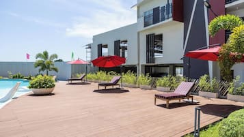 Estudio, 1 habitación, con acceso para personas discapacitadas | Terraza o patio