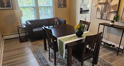 Cozy 1-bedroom apartment in soothing Saint John with AC