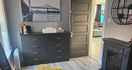 Cozy 1-bedroom apartment in soothing Saint John with AC
