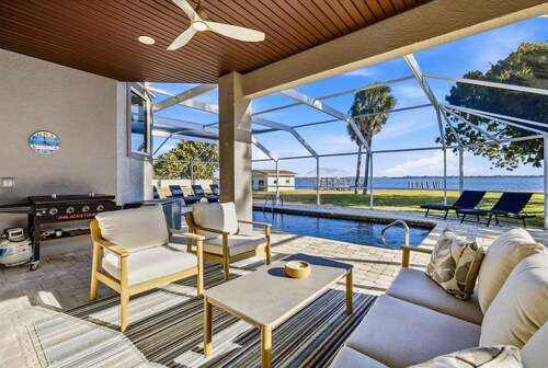 Punta Gorda Harbor View Vacation Home - Waterfront Home with Private Pool