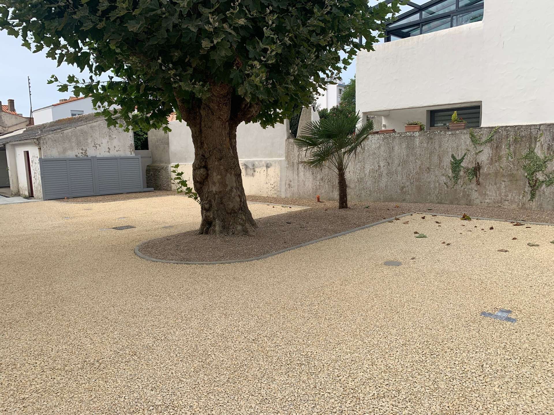 Enceinte de l’hébergement