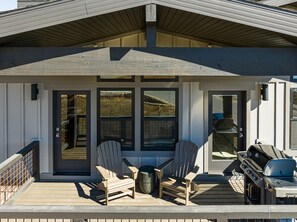 Terrace/patio - East Village Elegance | Ski Slopes from Every Window (Heber City)