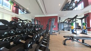 Fitness facility - Studio in Downtown Miami with pool, gym, wifi and beautiful View to Miami (Miami)