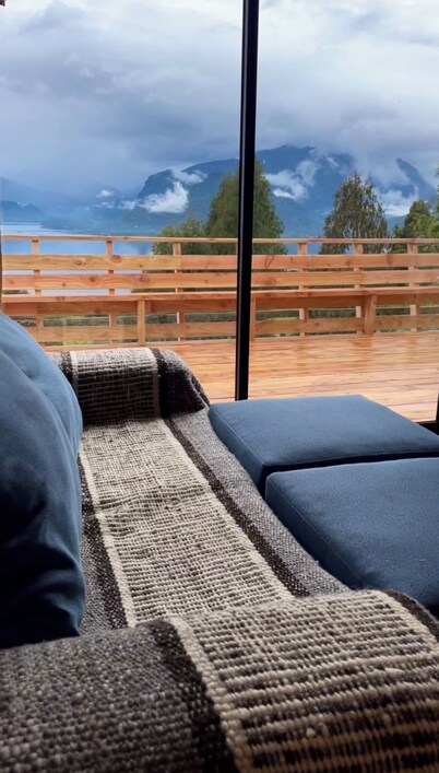 Cabaña El Tilo - Getaway with a view of Ranco Lake