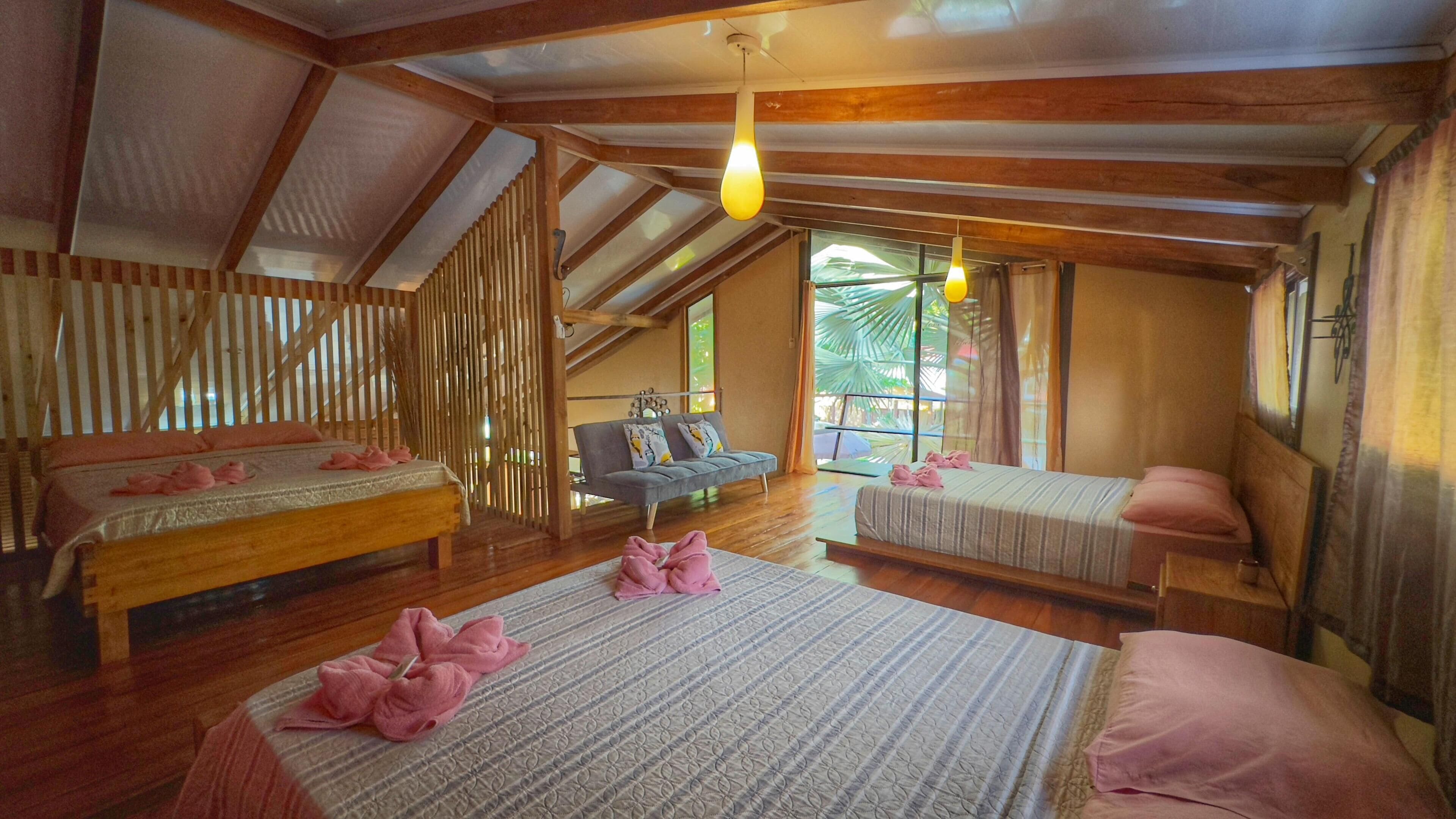 4 chambres, accès Internet, draps fournis