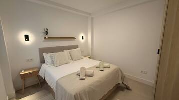 2 bedrooms, iron/ironing board, travel crib, WiFi