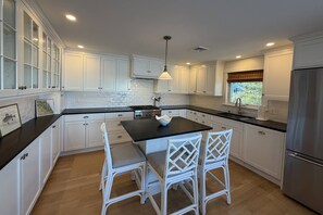 Fridge, oven, stovetop, dishwasher - Unique Waterfront Luxury Home - Coastal Entertaining at it's Finest (Scituate)