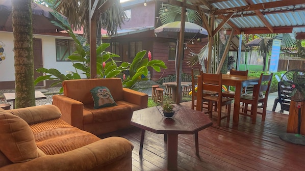 Restauration en plein air