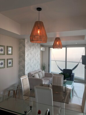 Interior - Ocean view Appartment 3005 (Right in front of the beach) (Cartagena de Indias)