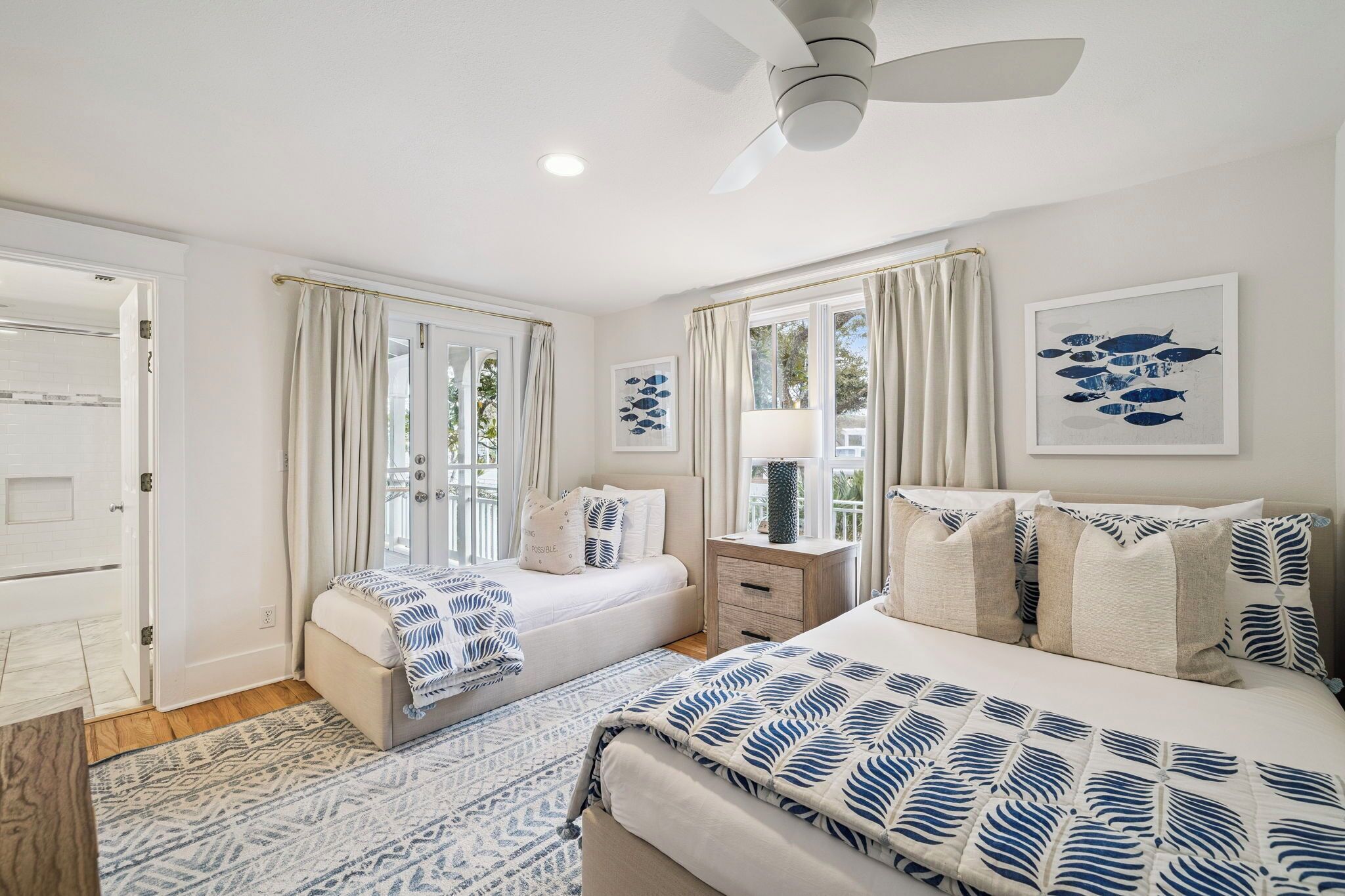 3 soverom, strykejern/-brett, wi-fi (inkludert) og sengetøy