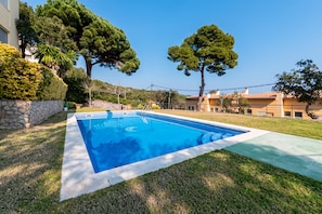 Pool - AW-2 Nice apartment with sea views and shared pool in Calella (Calella de Palafrugell)