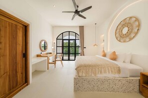 2 Schlafzimmer, Schreibtisch, Bügeleisen/Bügelbrett, Reisekinderbett