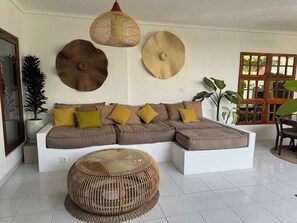 Living area - Canggu - Villa Confortable - 2ch - Piscine privee (BADUNG)