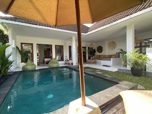Outdoor pool - Canggu - Villa Confortable - 2ch - Piscine privee (BADUNG)
