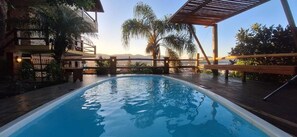 Outdoor pool - Pousada Vista da Barra (Florianópolis)