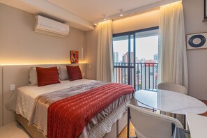 1 Schlafzimmer, Bügeleisen/Bügelbrett, kostenloses WLAN, Bettwäsche
