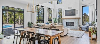 Lakefront Luxury Retreat w Heated Pool and Arcade